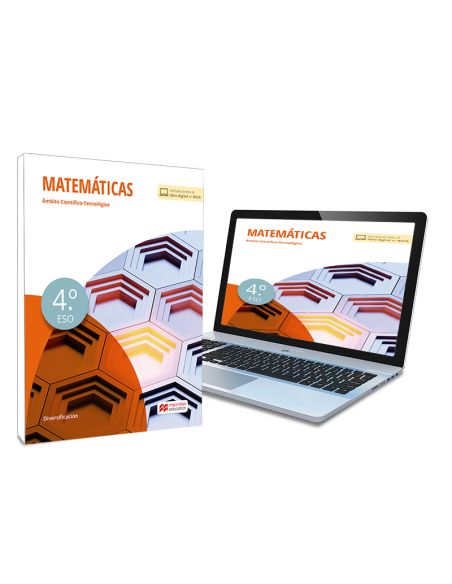 Matemáticas 4º - Libro De Texto En Formato Físico De Diversificación Curricular 4º Eso