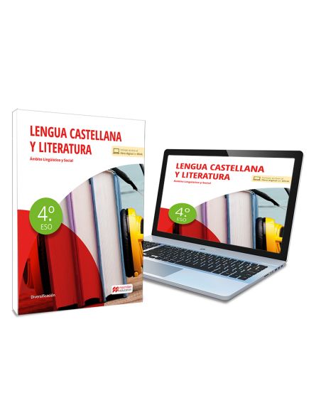 Lengua Castellana 4º - Libro De Texto En Formato Físico De Diversificación Curricular 4º Eso