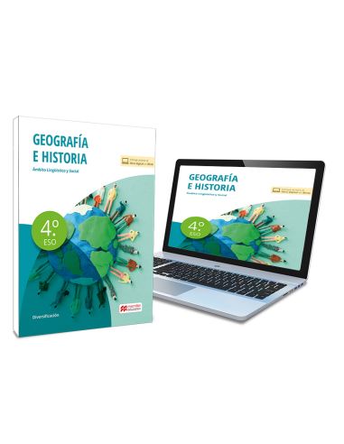Geografía E Historia 4º - Libro De Texto En Formato Físico De Diversificación Curricular 4º Eso